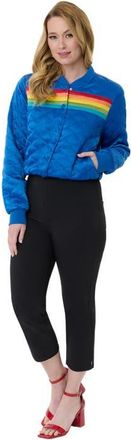 Unique Vintage Rachelle Capri Pants in Black at Nordstrom, Size X-Large