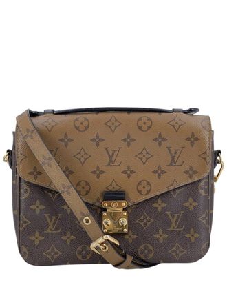 Louis Vuitton Brown Cotton Metis (Authentic Pre-Loved)