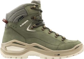 Lowa Womens Renegade Evo GTX Mid Hiking Boots Green 10.5