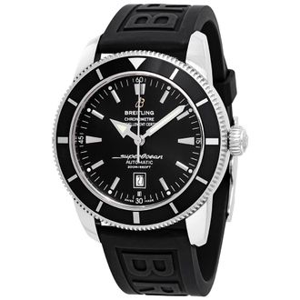 Breitling Pre-owned Breitling Superocean Automatic Chronometer Black Dial Mens Watch A1732024-B868-154S-A20S1