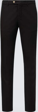 Brunello Cucinelli Cotton-blend slim pants