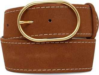 Gianni Chiarini Suède riem - Bruin