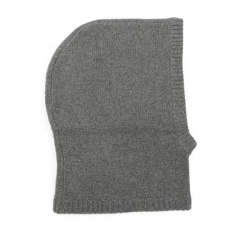 Soft Goat Balaclava in Cashmere - - Accessories - Donna - Grigio - ONE SIZE