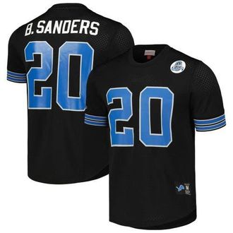 Mitchell & Ness Mens Mitchell & Ness Barry Sanders Black Detroit Lions Retired Player Name & Number Mesh Top at Nordstrom, Size Xxx-Large