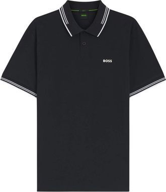 HUGO BOSS Paul Pro Polo - Heren - Polos - Blauw - XL - Polyester - Tops
