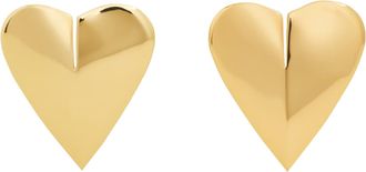 Alaia Le Coeur Torn Earrings
