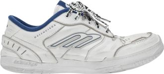 Balenciaga Hamptons Worn-Out Sneaker - Heren - Sneakers - Wit - 42 EU - Leer - Schoenen