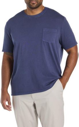 Vineyard Vines Big & Tall Garment-Dyed Surf Pocket Tee in Nautical Navy at Nordstrom, Size 3X Big