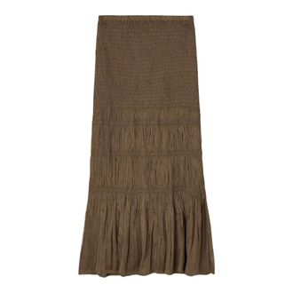 By Malene Birger Rokken, Dames, Bruin, M, Ilona Maxi Rok