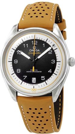 Omega Seamaster Olympic Timekeeper Automatic Tan Leather Mens Limited Edition Watch 522.32.40.20.01.002