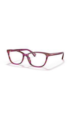 Ralph Lauren 53mm Rectangle optical glasses in Pink at Nordstrom