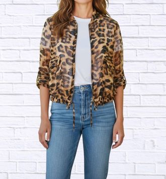 Calypso Demi Lola Jacket In Animal Print