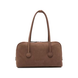 Margesherwood Logo-embossed Leather Shoulder Bag