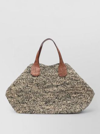 Ibeliv raffia tote bag