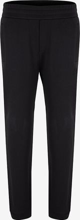 Moncler Sweathose mit Rippstrick-Einsatz Matt Black