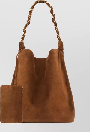 Saint Laurent amalia tote bag braided handle