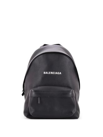 Balenciaga Everyday Leather Small backpack - women - Calf Leather - One Size - Black