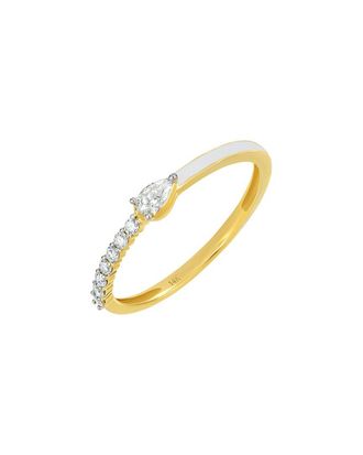 Carriere Jewelry 14K 0.25 Ct. Tw. Diamond Ring
