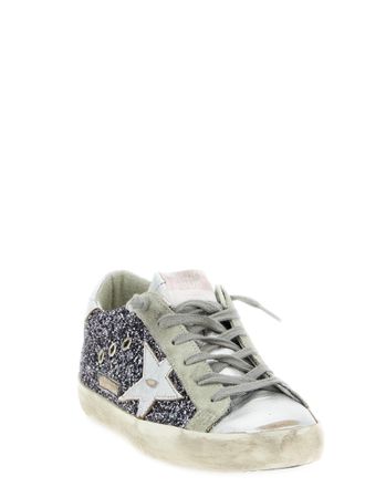 Golden Goose Superstar Sneaker - Silver