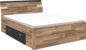 Schlafkontor Stauraumbett »Mars« inklusive 2 Schubkästen und LED-Beleuchtung