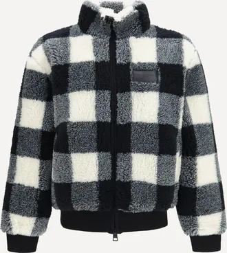 Givenchy Checked wool-blend Teddy Jacket Male L