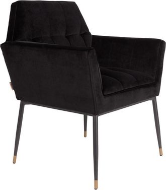 Dutchbone Loungesessel Kate - Schwarz