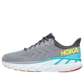 Hoka One One Clifton 7 Wide Grey Green 1110534-WDDS