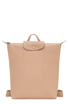Longchamp Medium Le Pliage One Backpack in Beige at Nordstrom