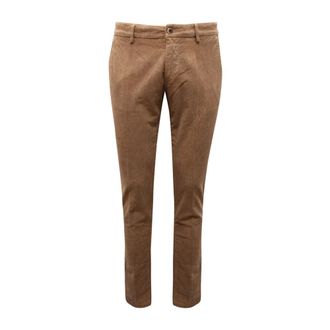 Mason's Chinos, male, Beige, M, Velvet Trousers Milanostyle