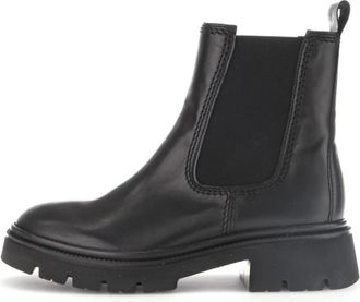Gabor Schoenen, Dames, Zwart, 40 EU, Leer, Marissa Chelsea Boot