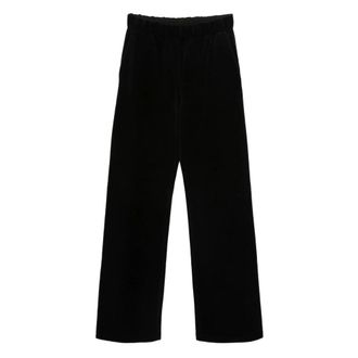 Golden Goose Wide Trousers, female, Black, Size: M WS Jogging Wide Leg