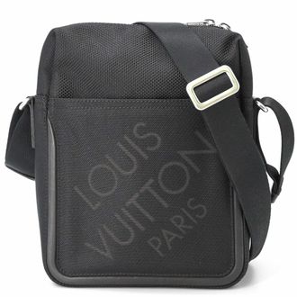 Louis Vuitton Black Damier Geant Shoulder Bag (Pre-Owned)