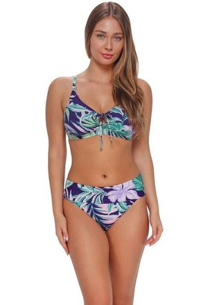 Sunsets Kauai Keyhole Bikini Swimsuit Top - F Cup in Palm Shade at Nordstrom, Size 34