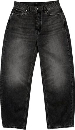 Anine Bing Fritz Jean - Dames - Loose Fit Jeans - Grijs - W28 - Katoen - Jeans