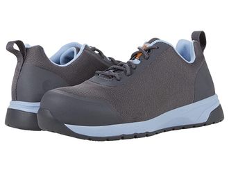 Carhartt Work in Progress Force 2 Nano Toe Work Sneaker Womens Shoes Charcoal/Powder Blue Trim : 8.5 B - Medium, Textile