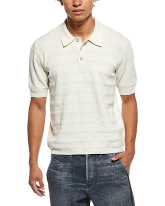 Rag & Bone Rag & Bone Troy Zuma Toweling Polo Shirt