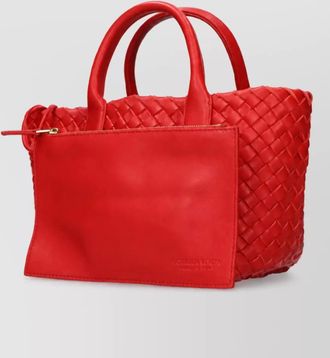 Bottega Veneta cabat mini leather tote bag