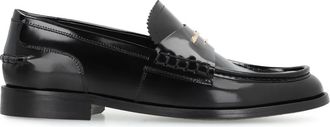 Alexander Wang Schoenen, Dames, Zwart, 37 1/2 EU, Leer, Carter Patentleren loafers
