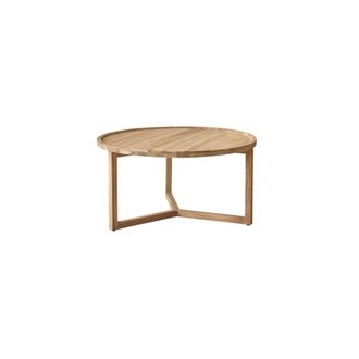 Tikamoon Mesa de centro de teca maciza