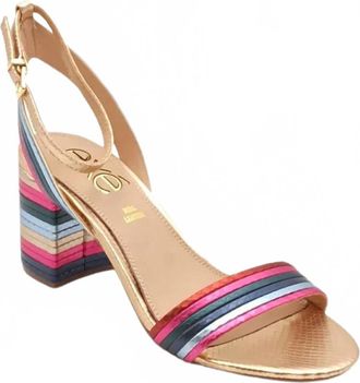 Ex&eacute; Womens Adelle Block Heel Sandals In Multicolor