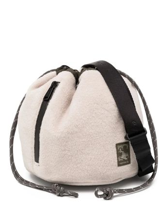 agn&egrave;s b. reversible shoulder bag - unisex - Polyester/Viscose/Polyamide - One Size - Neutrals