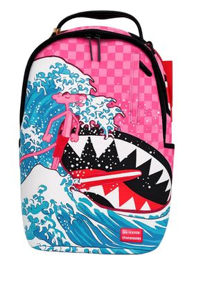 Sprayground The Party Dont Shark DLXR B7597 Unisex Large Multi Backpack GBS103