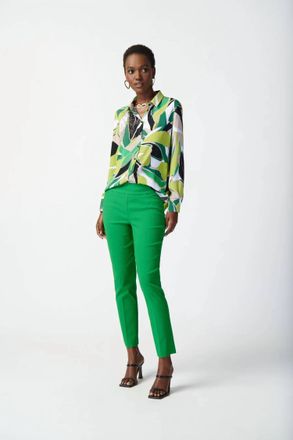 Joseph Ribkoff Pull On Pant In Green
