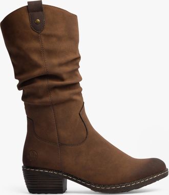 Rieker 93775-25 Womens Boots Brown - Size UK 8