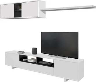 F.R.S. Frs - Mueble De Salon Sirva 46 Cm(alto)200 Cm(ancho)41 Cm(largo)