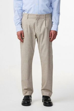 Nn.07 Tapered Leg Trousers In Cement