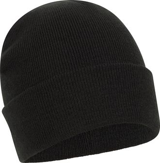 Mountain Warehouse Augustine Womens Beanie - Breathable, Warm & Cosy - Best for Autumn Winter, Outdoors, Hiking & Trekking Black One Size