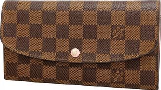 Louis Vuitton Ebene Rose Ballerine Long Wallet (Bi-Fold) (Pre-Owned)