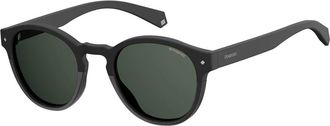 Polaroid Zwart/Grijs Gepolariseerde Zonnebril - unisex - Zonnebrillen - Zwart - 49 MM - Accessoires