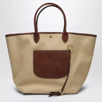 Longchamp Korbtasche L Le Pliage Artischockenbraun